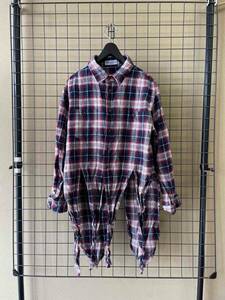 【BROOKLYN ALL DAY/ブルックリンオールデイ】 Cotton Flannel Check Shirt レディース コットン製 フランネル チェックシャツ 