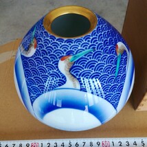 香蘭社　花入　花瓶　共箱　無傷完品_画像3