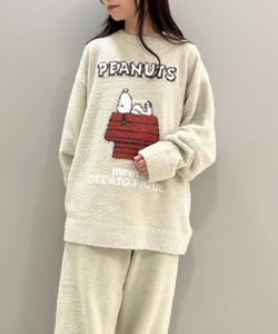  new goods gelato pique [HOMME][PEANUTS].bi Moco Jaguar do pull oversize M