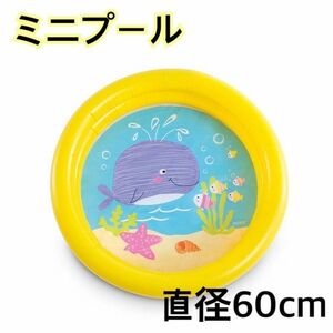 ビニールプール ミニプール 60cm 小さめ くじら 水遊び