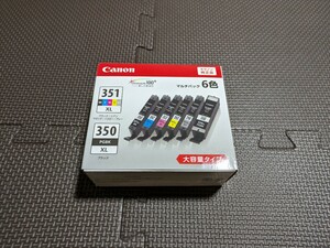 CANON　キャノン 純正インク BCI-351XL+350XL 6色マルチパック 大容量 期限2024.06