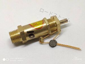 在庫あり おすすめ エアサス エアタンク 1.0Mpa 10k 安全弁 リリーフバルブ コンプレッサー 1/4(NPT) セーフティバルブ DIY 修理