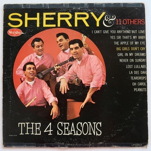 LP THE 4 SEASONS SHERRY & 11OTHERS LP1053 VEE JAY 米盤 ジャケット傷みあり