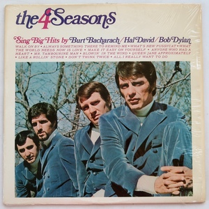 LP THE 4 SEASONS SING BIG HITS BY BURT BACHARACH HAL DAVID BOB DYLAN R1 70248 RHINO 米盤 シュリンク