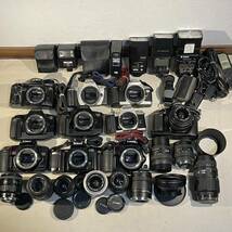 フィルムカメラ ボディ&レンズセット Nikon Canon PENTAX MINOLTA まとめて【ジャンク】一眼レフカメラ EOS α_画像1