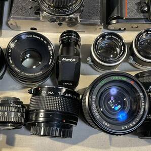 フィルムカメラ ボディ&レンズセット Nikon / CANON / Mamiya / PENTAX / KONICA / minolta【ジャンク】まとめて オールドレンズの画像6