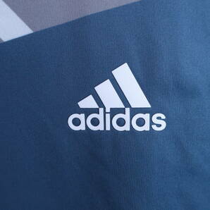 【美品】adidas(アディダス) ポロシャツ 水色 メンズ XO ゴルフ用品 2403-0408 中古の画像5