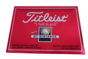 【新品】Titleist(タイトリスト) ゴルフボール 白 1ダース DT DISTANCE ゴルフ用品 2403-0568 ゴルフボール