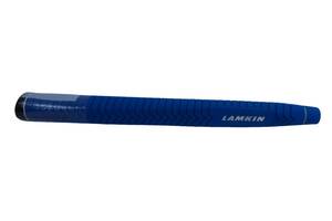 【新品】LAMKIN パターグリップ 青 パター用 Deep-Etched Putter Grip 101463 ゴルフ用品 2404-0505