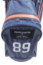 PEARLY GATES(パーリーゲイツ) キャディバッグ 紺オレンジ 3口 ゴルフ用品 2404-0893_画像8