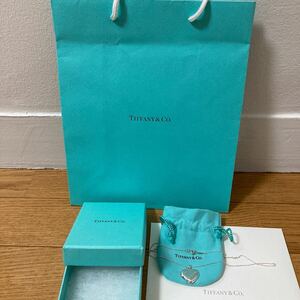 ティファニー TIFFANY Co ハートトップネックレス 紙袋 空箱 保存袋 