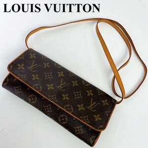 極美品 LOUIS VUITTON ポシェットツイン ショルダーバッグ