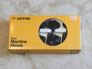 【中古】Gotoh Bass Machine heads ペグ L4 ブラック 【2024020001685】