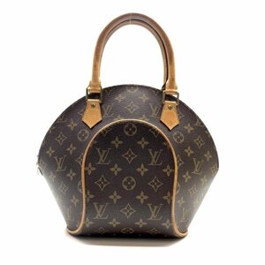 LOUIS VUITTON ルイヴィトン M51127 エリプスPM モノグラム ハンドバッグ ファスナー開閉 レディース 茶色 ブラウン かばん 管理RY24001187