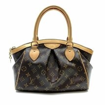 LOUIS VUITTON ルイヴィトン M40143 ティヴォリPM ハンドバッグ モノグラム ファスナー開閉 ブラウン 茶色 レディース 管理RY24001426_画像1