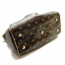 LOUIS VUITTON ルイヴィトン M40143 ティヴォリPM ハンドバッグ モノグラム ファスナー開閉 ブラウン 茶色 レディース 管理RY24001426_画像4