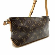 LOUIS VUITTON ルイヴィトン M51240 トロター モノグラム ショルダーバッグ ポシェット 斜め掛け ファスナー かばん 管理RY24001511_画像2