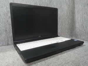 富士通 LIFEBOOK A572/FX Core i3-3110M 2.4GHz 4GB DVDスーパーマルチ ノート ジャンク N77794