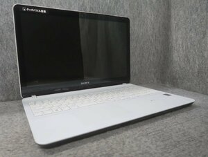 SONY VAIO SVF15329EJW Core i7-4500U 1.8GHz 4GB ブルーレイ ノート ジャンク N78131