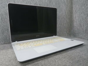 SONY VAIO SVF15317DJW Pentium 3556U 1.7GHz 4GB DVDスーパーマルチ ノート ジャンク N78413