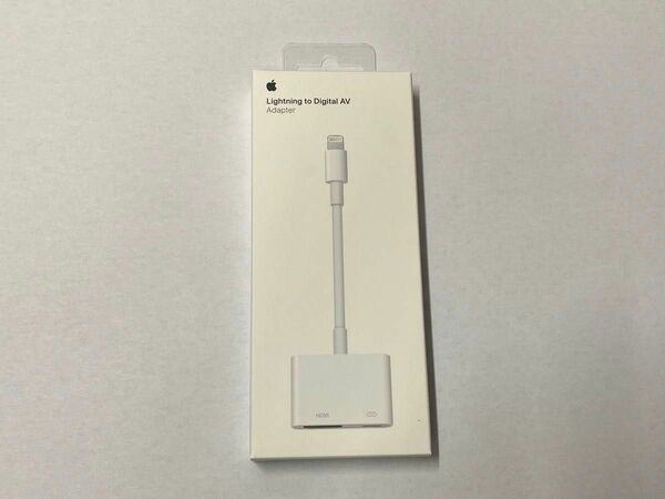 【純正品】Apple Lightning to Digital AV Adapter MD826AM/A 変換アダプター