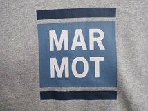 新品正規 Marmot マーモット 海外限定 Land Hoodie 速乾性 UV遮断 コットン パーカー メンズ100(Ｌ)グレー(MG) 直営店購入 TSW9003_画像6