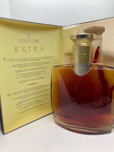 1 jpy CAMUS EXTRA Camus extra cognac brandy box attaching not yet . plug old sake 700ml 40%