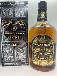 1円 シーバスリーガル CHIVAS REGAL 12年 ウイスキー 1750ml 1.75L 40% 古酒 未開栓