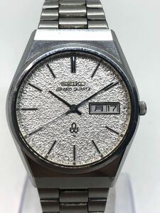 1円 SEIKO セイコー グランドクォーツ 4843-8050 デイデイト メンズ 腕時計 不動品