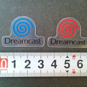 (管理番号X0847)セガ ドリームキャスト[Dreamcast]の本体エンブレムシール2種の画像1