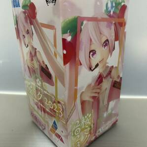 未開封品 セガ 初音ミクシリーズ Luminasta 桜ミク 2023の画像3