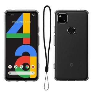 pixel 4a TPUケース クリア●　