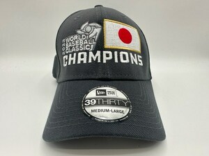 2023 WBC ワールドベースボールクラシック 日本代表 優勝記念キャップ Size M-L ストレッチフィット　侍ジャパン 帽子