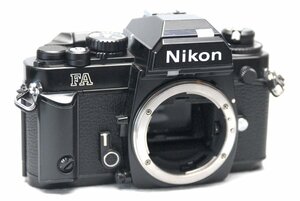 （綺麗）Nikon ニコン 人気の高級一眼レフカメラ FA（黒）ボディ 希少・綺麗な作動品　