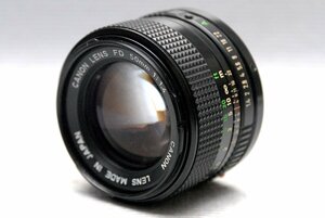 Canon キャノン 純正 FD 50mm 高級単焦点レンズ 1:1.4 希少品