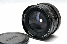 PENTAX ペンタックス Kマウント専用 COSINA製 20mm MF 単焦点高級ワイドレンズ1:3.8 超希少・作動品_画像1