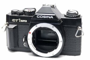 （希少）COSINA コシナ製 Kマウント専用 昔の高級一眼レフカメラ CT-1SUPERボディ 超希少・作動品 （腐食無し）