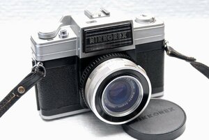 （希少）Nikon ニコン 昔の高級一眼レフカメラ NIKKOREXボディ +（純正5cmレンズ付） 超希少品