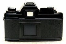 Nikon ニコン 昔のアナログ一眼レフカメラ FG（黒）ボディ 希少な作動品 （腐食無し）_画像3