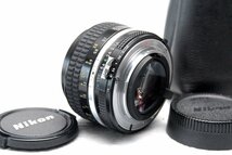 （綺麗）Nikon ニコン 純正 NIKKOR 50mm MF 高級単焦点レンズ 1:1.4 (Ai) 希少・完動品_画像2