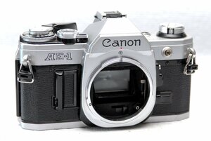 ( beautiful )Canon Canon former times high class single‐lens reflex camera AE-1( silver ) body rare operation goods ( tweet less )( corrosion less )