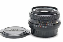 PENTAX-M ペンタックス 純正 Kマウント専用 28mm 単焦点高級ワイドレンズ 1:2.8 希少な作動品_画像1