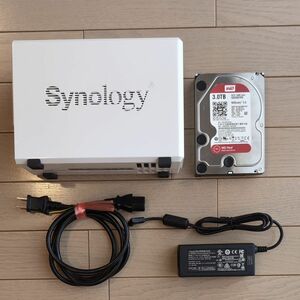 Synology DS216j 難あり NAS Western Digital 3TB HDD WD30EFRX WD