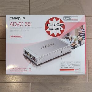 canopus ADVC 55 ビデオキャプチャ アナログ DVコンバーター おそらく未使用