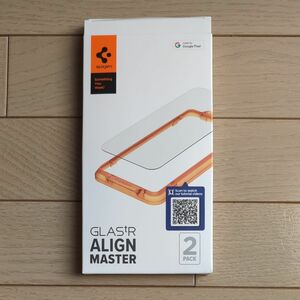 Spigen Google Pixel 8 ガラスフィルム ガイド枠付き AlignMaster 保護フィルム 1枚入