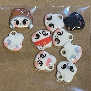 【新品未使用】NCT ドヨン マランキーリング 9個セット ハト マスター 展示会 キーホルダー