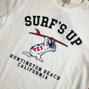 【展示品】サイズM TES SURF'S UP COLLEGE T-SHIRT テス ブヒ エンドレスサマー Tシャツの画像1