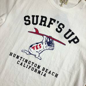 【展示品】サイズL TES SURF'S UP COLLEGE T-SHIRT テス ブヒ エンドレスサマー Tシャツの画像1