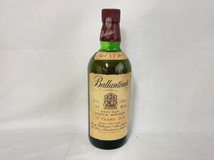 MI0603-105I　Ballantine's　17年　SCOTCH WHISKY　750ml　43％　バランタイン　スコッチウイスキー　古酒