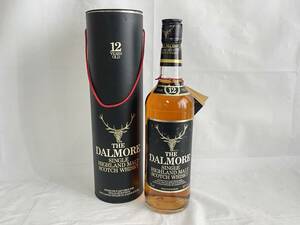 KF0505-66I　THE DALMORE　12年　SINGLE HIGHLAND MALT SCOTCH WHISKY　750ml　43％　ザ・ダルモア　スコッチウイスキー　古酒